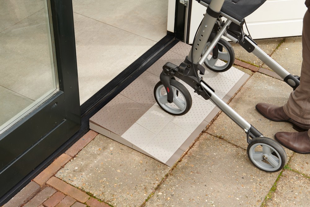 drempelhulp grijs/bruin secucare-4