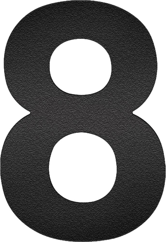 huisnummer rvs a2 mat zwart oxloc-3