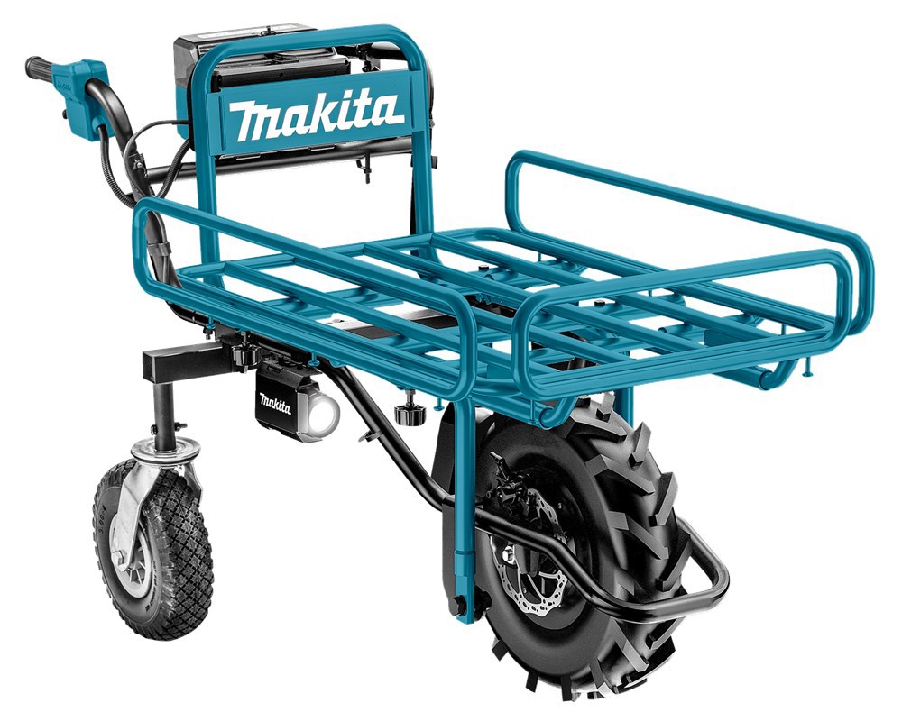 accu kruiwagen met rek makita