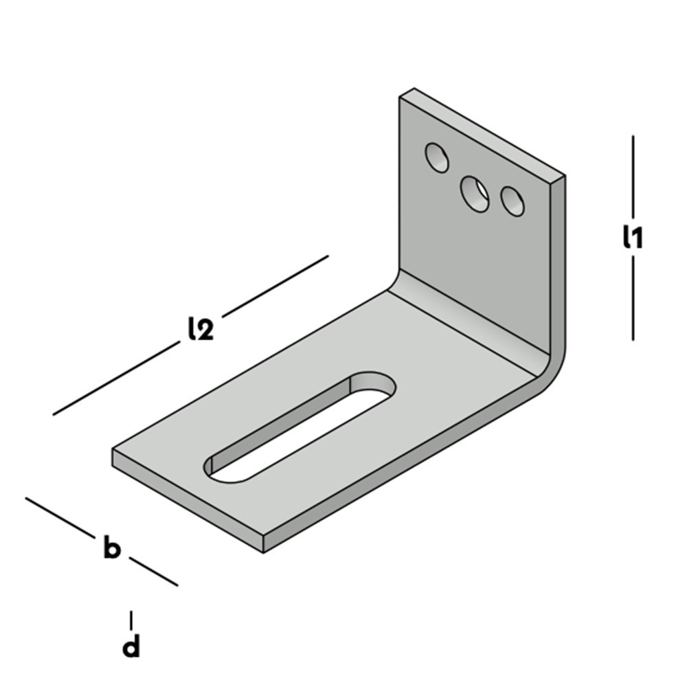 hoekanker zwaar zonder ril sv-3