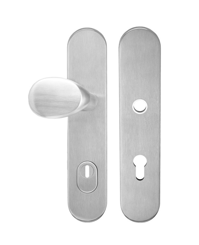 voordeurgarnituur rvs oxloc