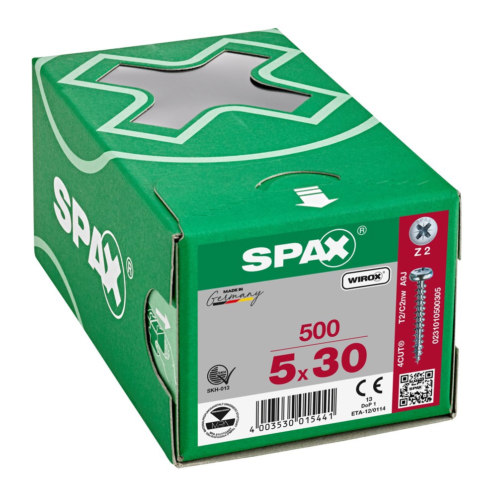 spaanplaatschroef wirox spax-5