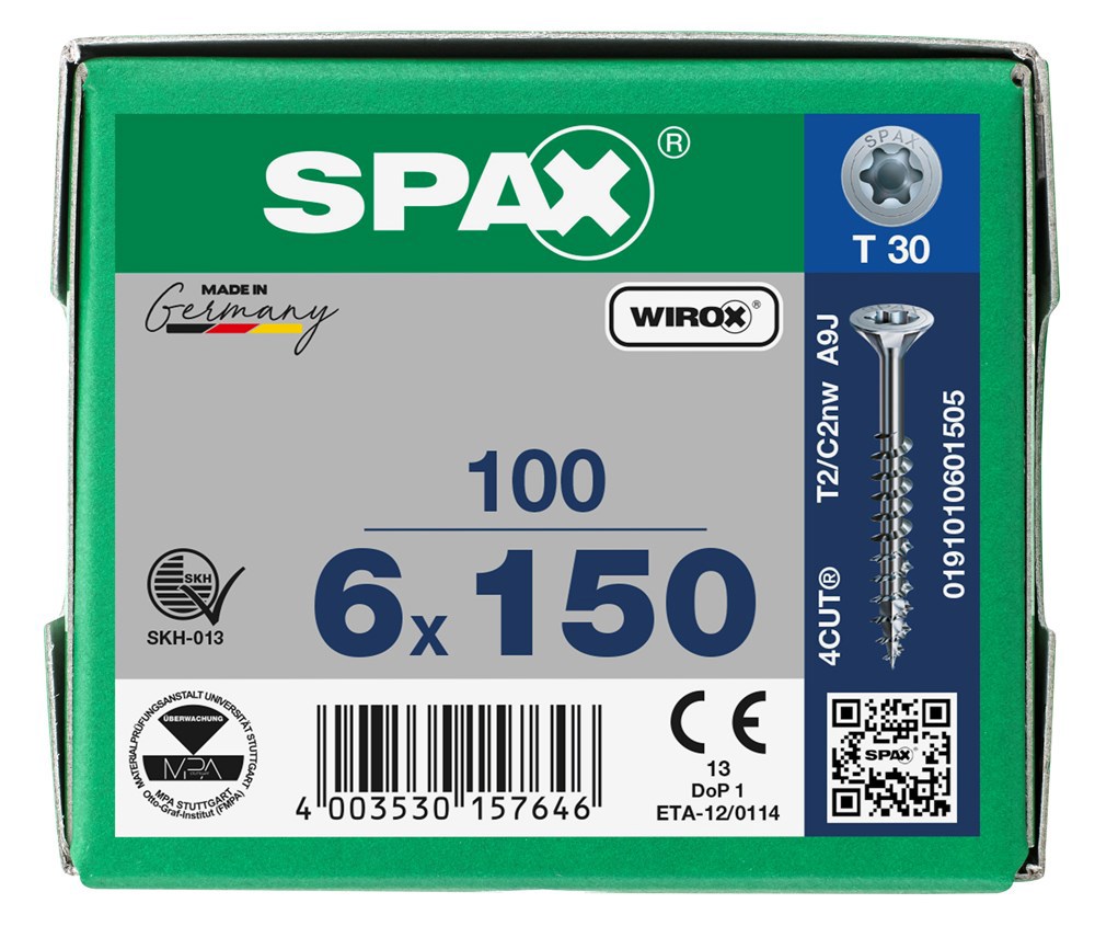 spaanplaatschroef wirox spax-7