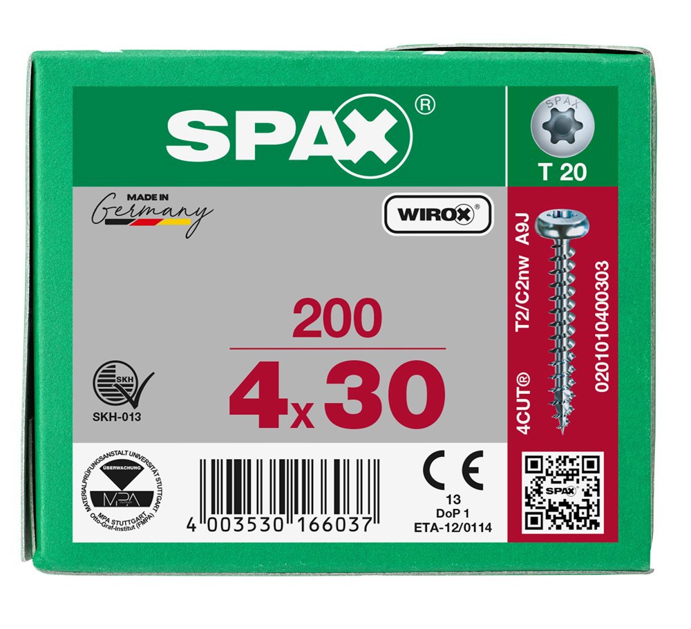 spaanplaatschroef wirox spax-7