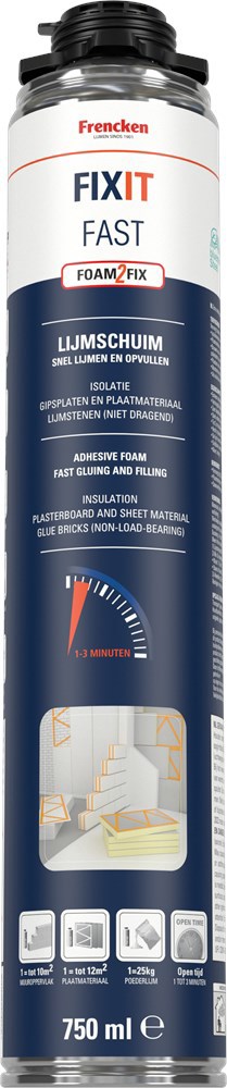 lijmschuim fixit fast frencken
