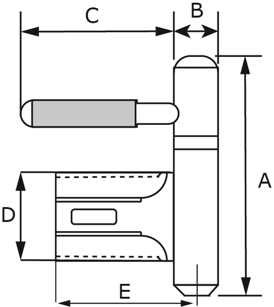 insteekpaumelle satijn verchroomd-3