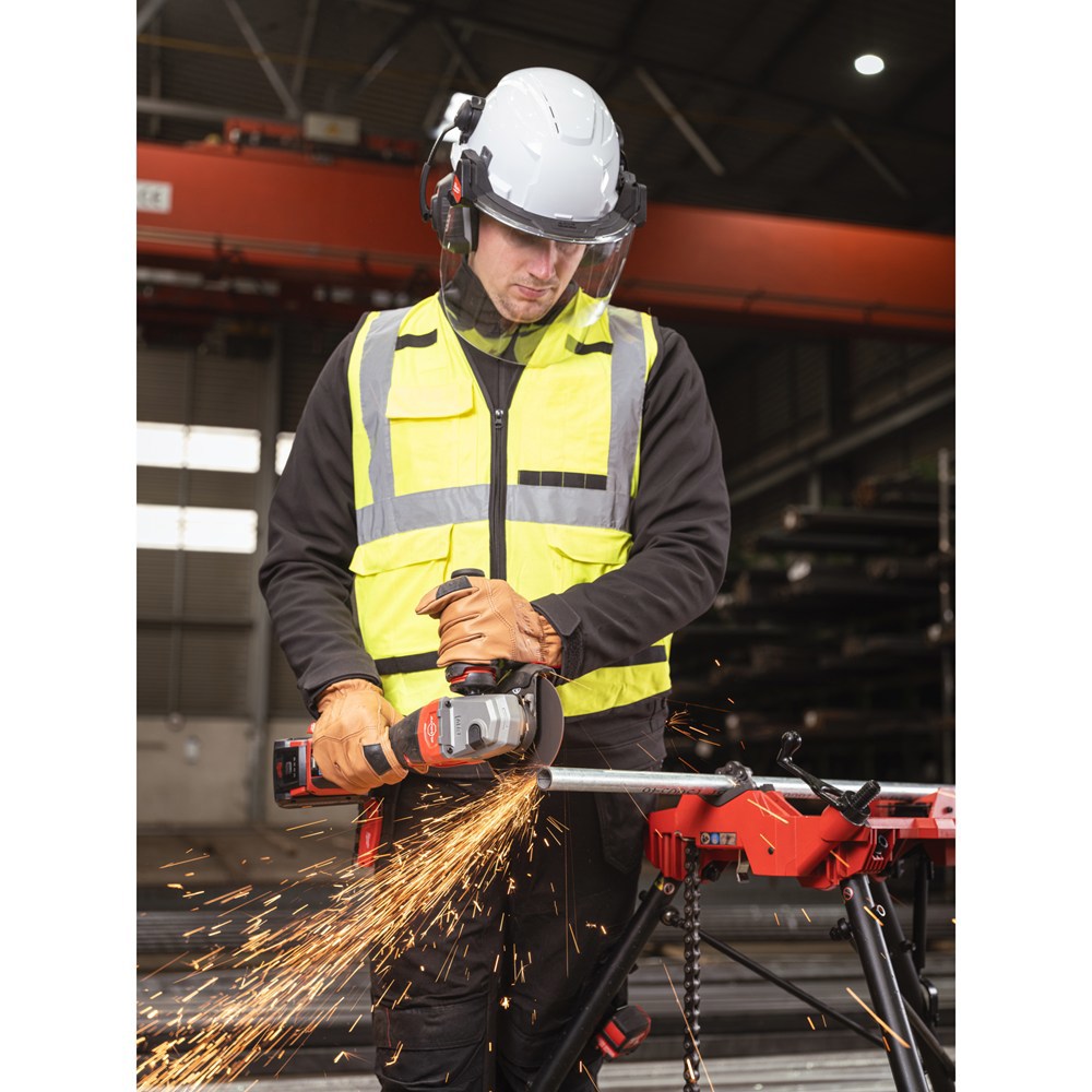 accu haakse slijper milwaukee 125mm-18