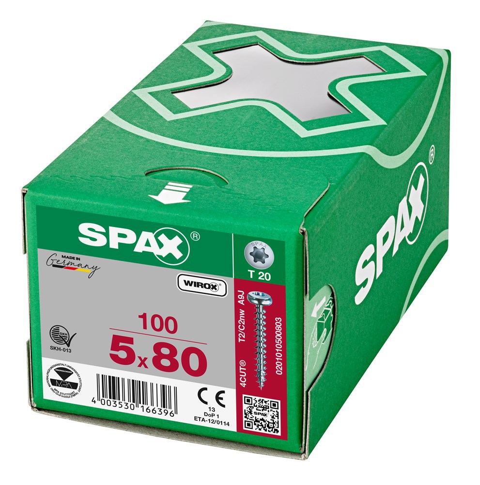 spaanplaatschroef wirox spax-6