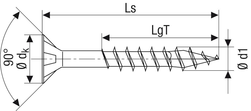 spaanplaatschroef rvs a2 spax-3