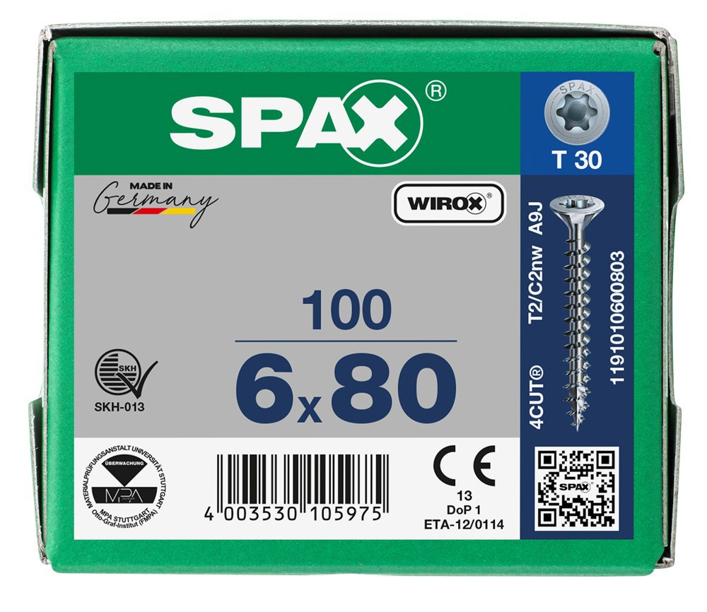 spaanplaatschroef wirox spax-7