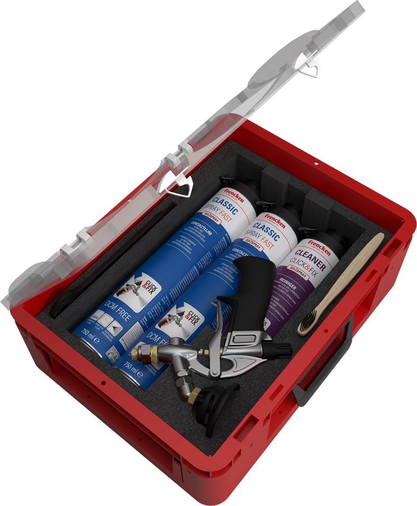 spuitlijm click & fix startset frencken