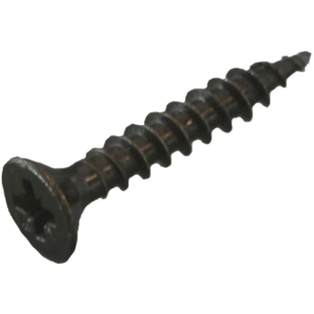 spaanplaatschroef zwart verzinkt