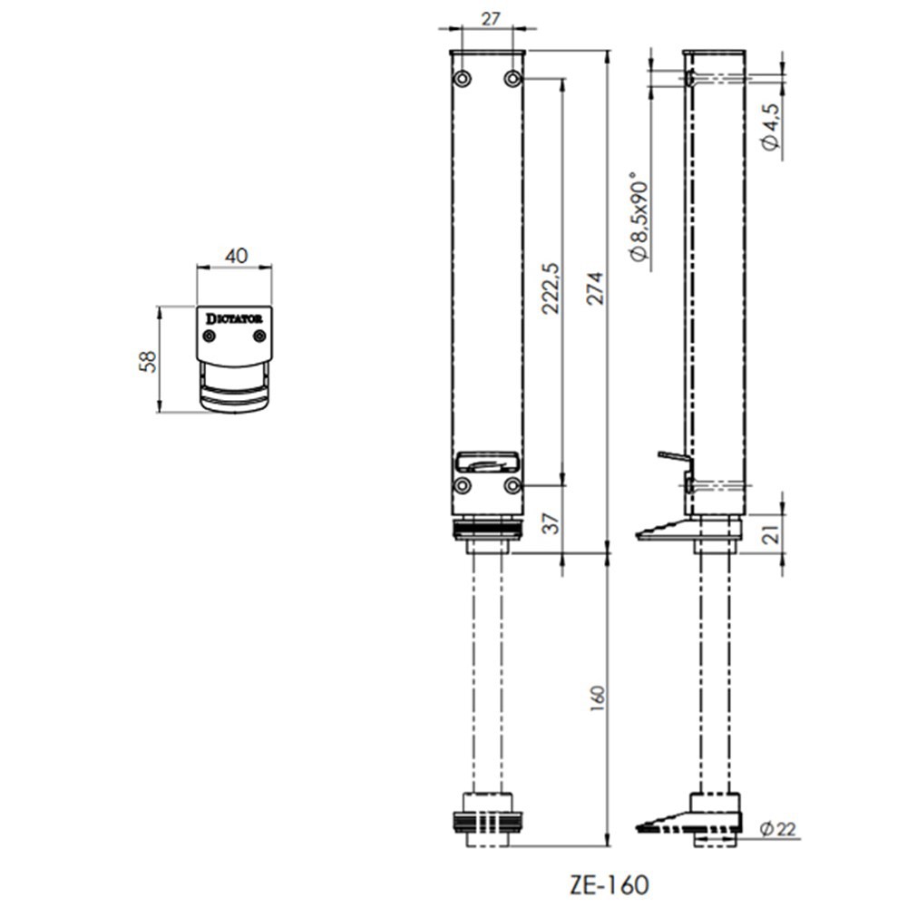 deurvastzetter matzilver dictator-3