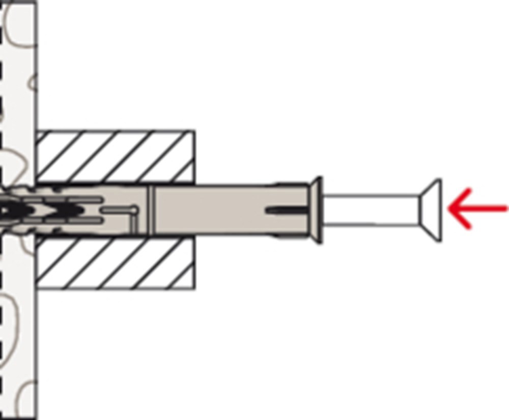 kozijnplug nylon fischer-8