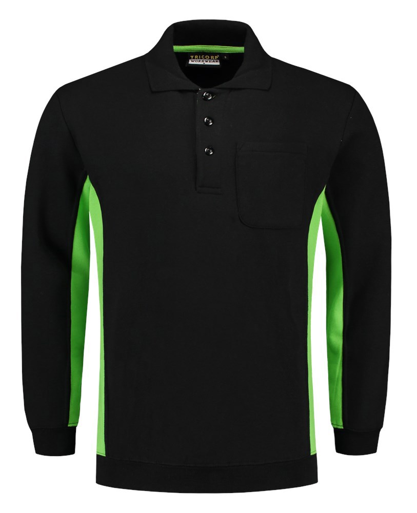 polosweater bicolor borstzak tricorp-3