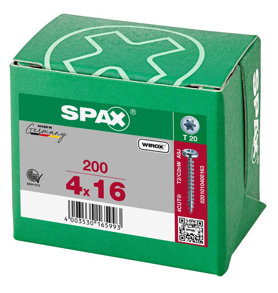 spaanplaatschroef wirox spax-6