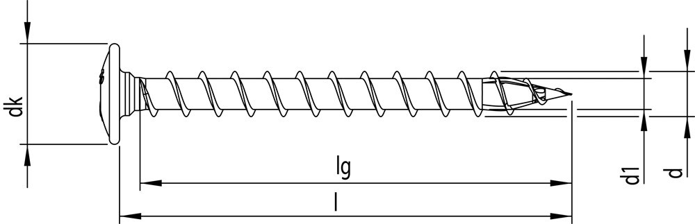 tellerkopschroef rvs a2 heco-3