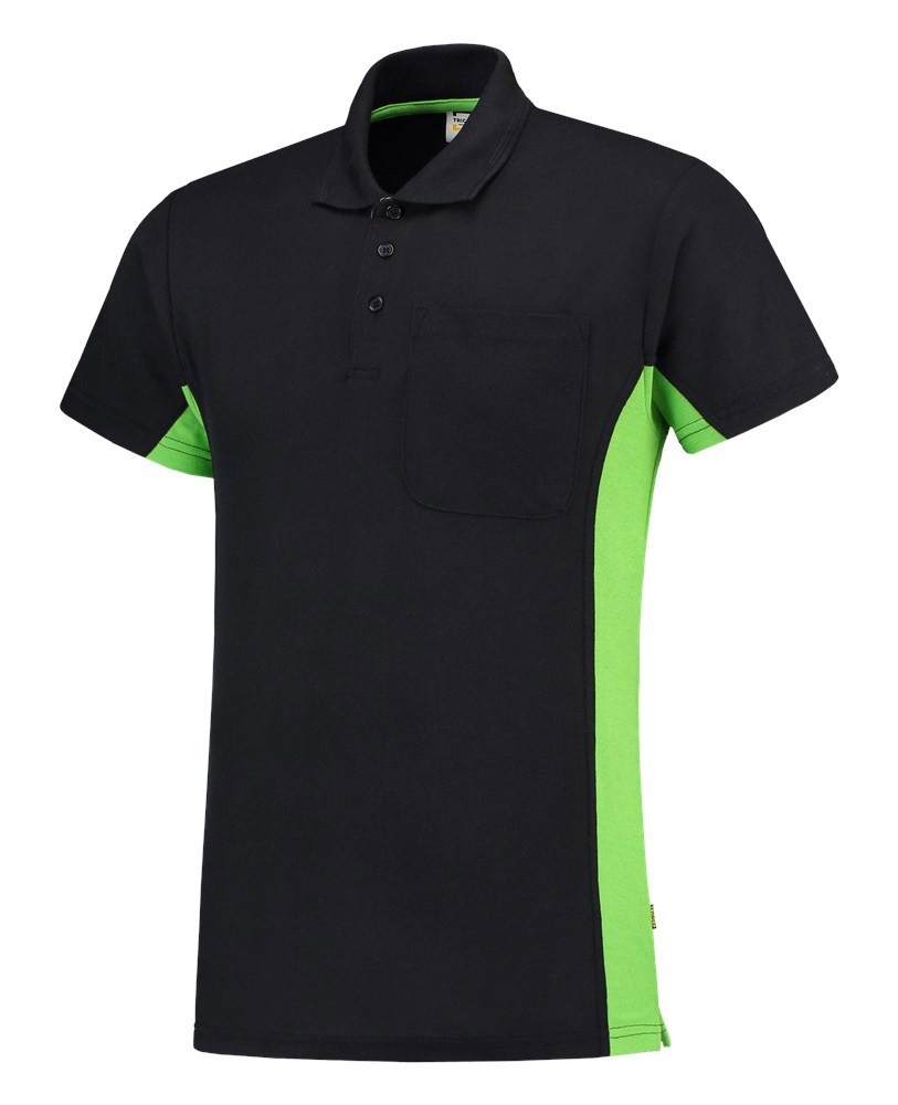poloshirt bicolor borstzak tricorp