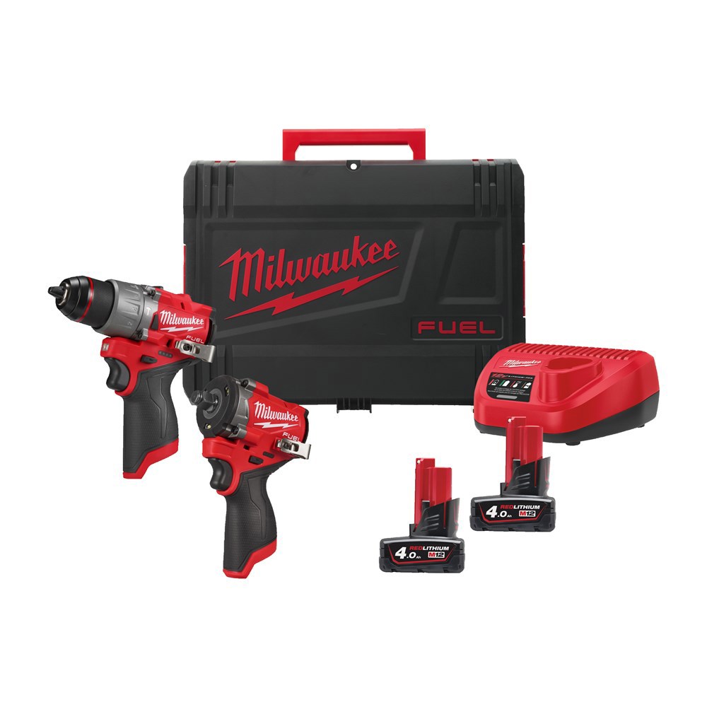 accu combiset milwaukee 4.0Ah/12.0V