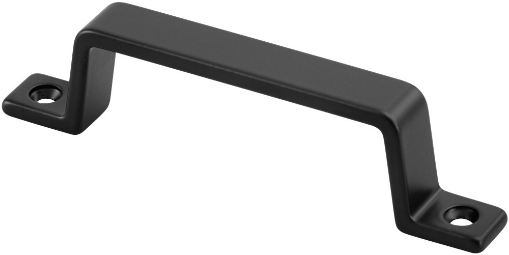 handgreep aluminium mat zwart hermeta