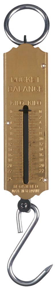 weeghaak/unster ijzer/vermessingd