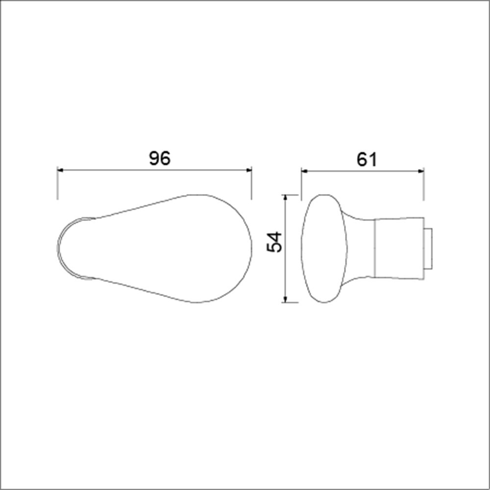voordeurknop aluminium f1 ami-3