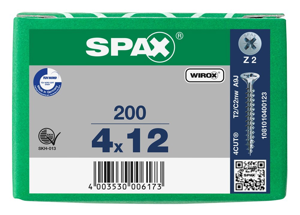 spaanplaatschroef wirox spax-7