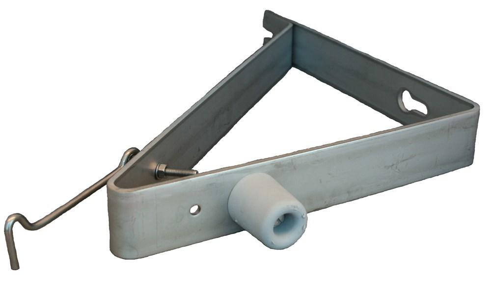 deuropvangbeugel haaks rvs a2