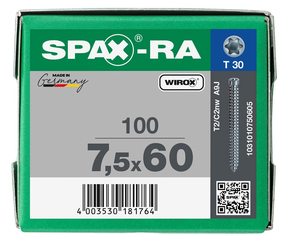 kozijnschroef wirox spax-ra-7