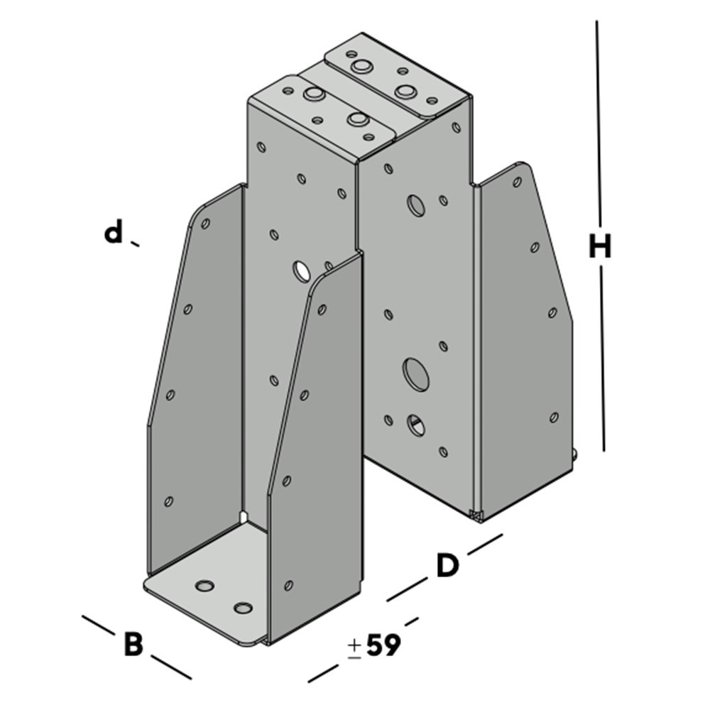 balkdrager gbs dubbel sv-4