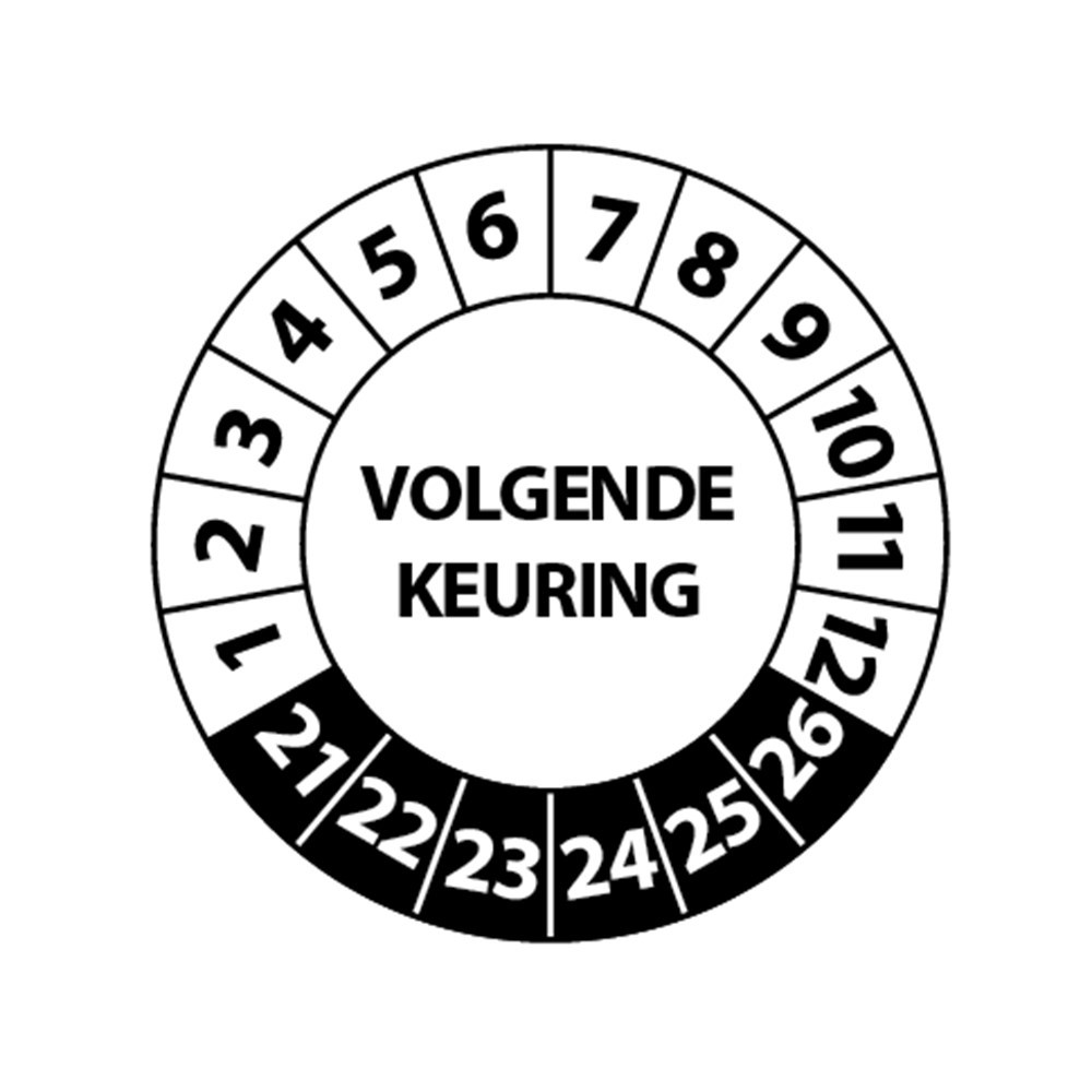 keuringssticker