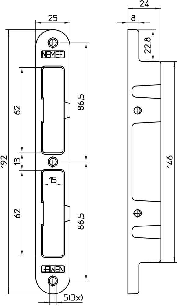 sluitkom zamac nemef-4