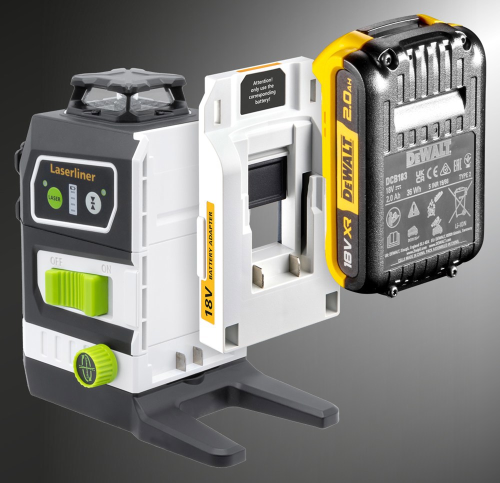 adapter multi-battery laser laserliner-4