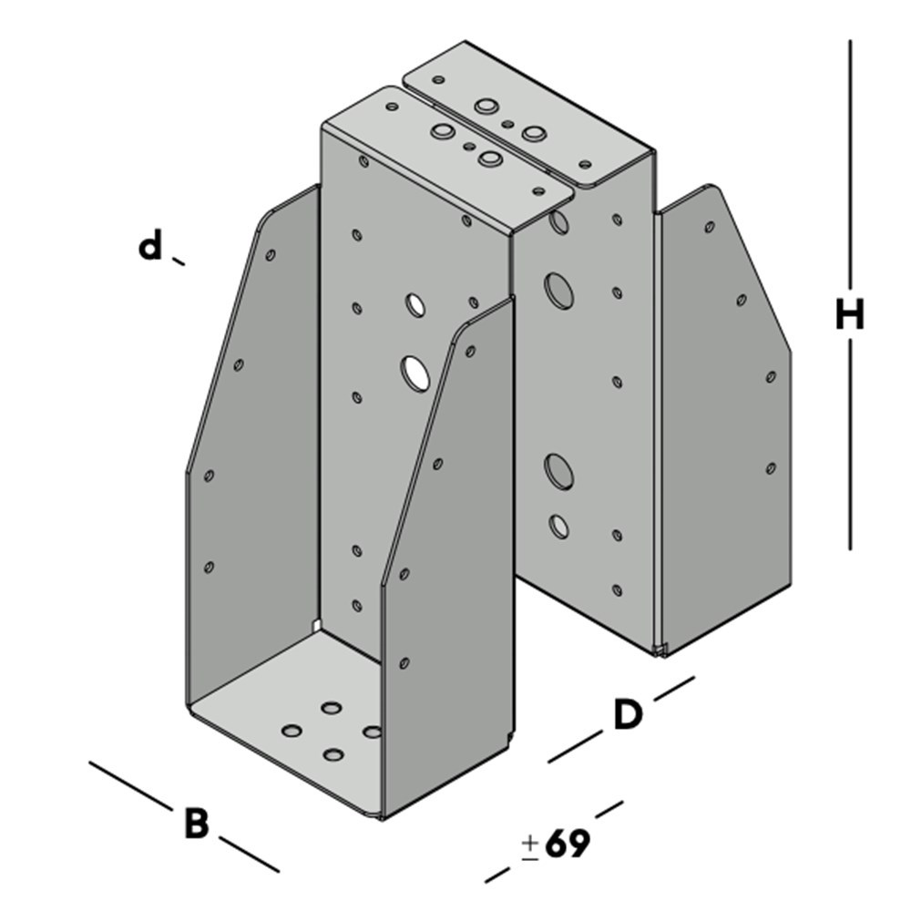 balkdrager gbs dubbel sv-4