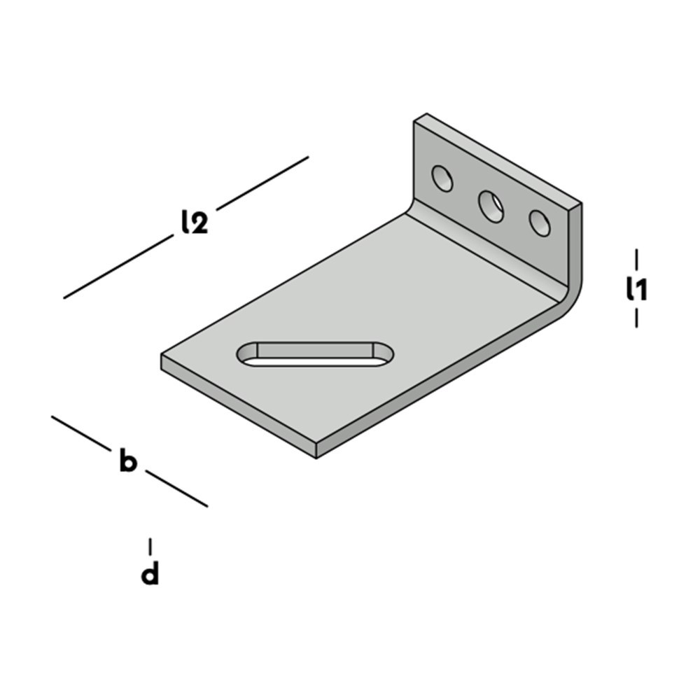hoekanker zwaar zonder ril sv-3