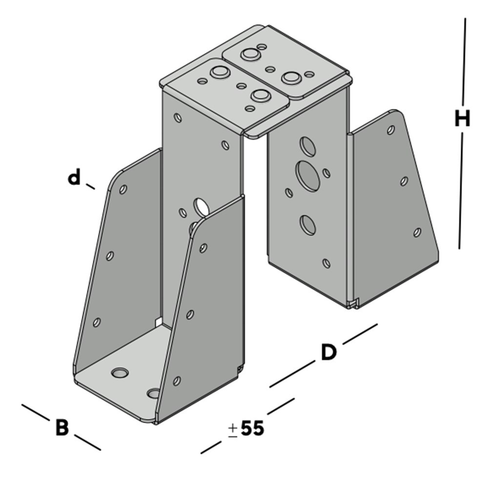 balkdrager gbs dubbel sv-4