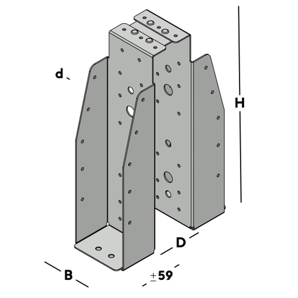 balkdrager gbs dubbel sv-4