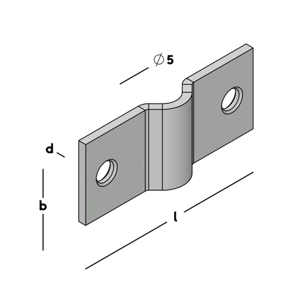 gaaspaneelklem rvs a2-3