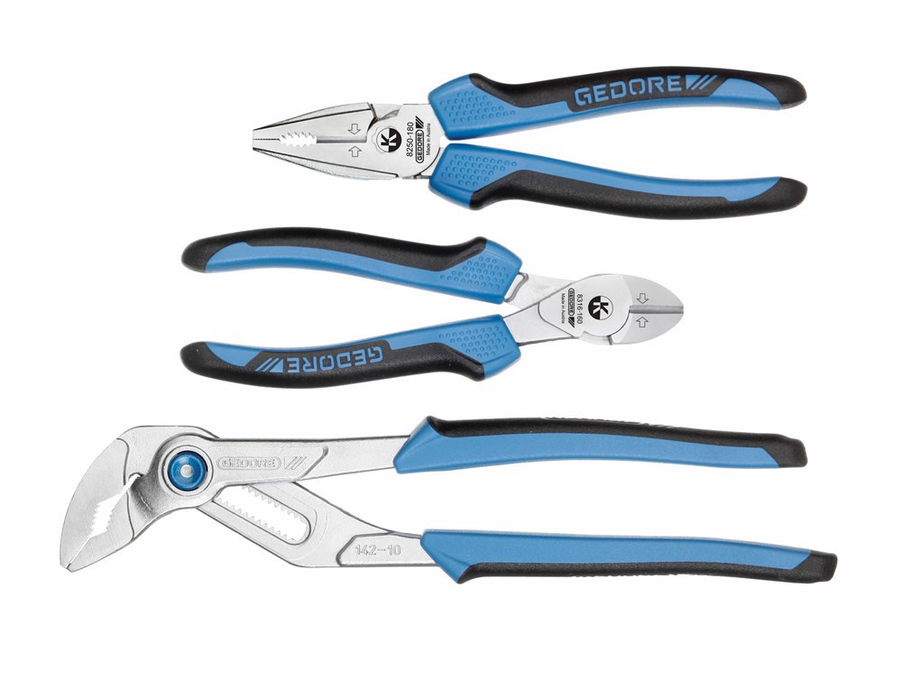 tangenset 2-componenten greep gedore