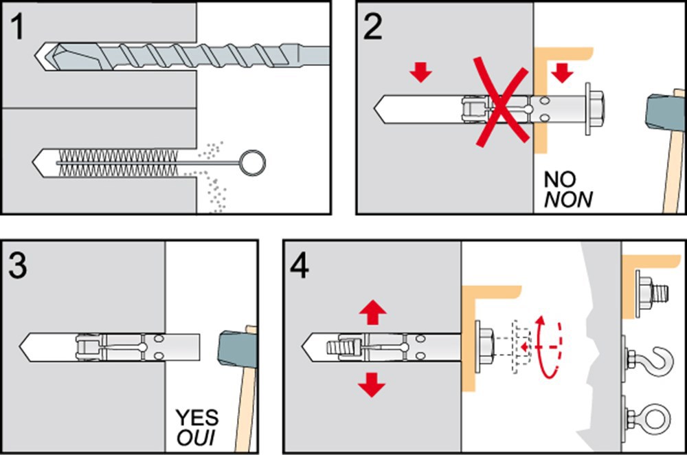 keilbout met zeskantmoer en ring elvz-4