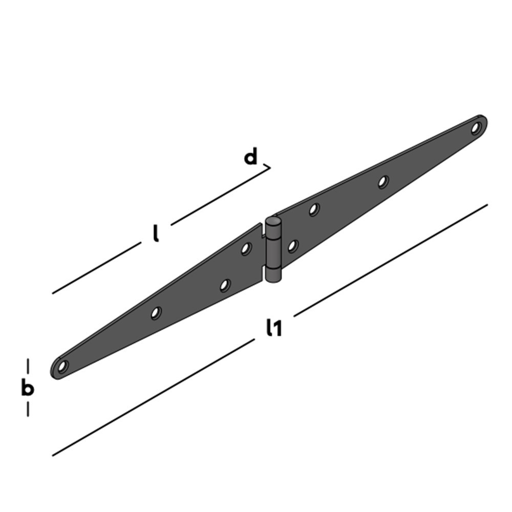 staartheng zwart epz-4
