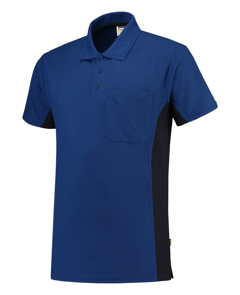 poloshirt bicolor borstzak tricorp