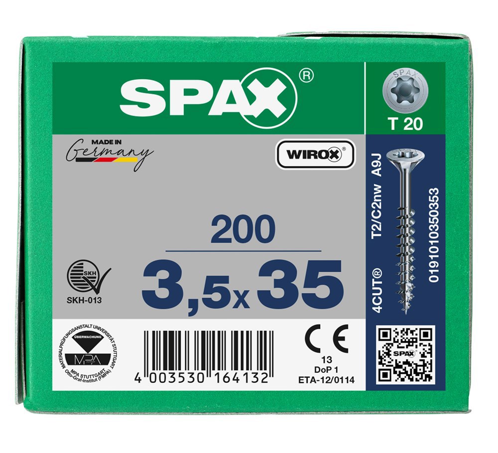 spaanplaatschroef wirox spax-7