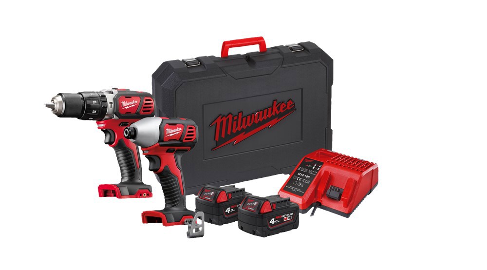 accu combiset milwaukee 4.0Ah/18.0V
