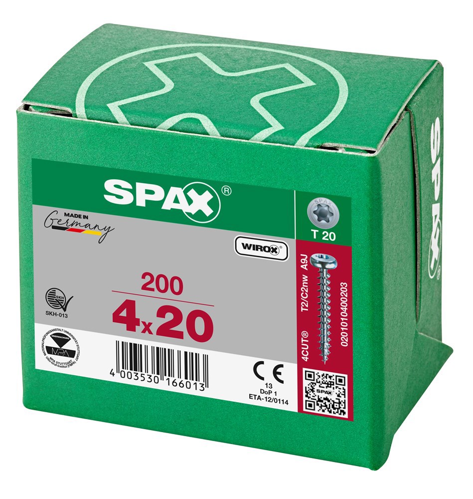 spaanplaatschroef wirox spax-6