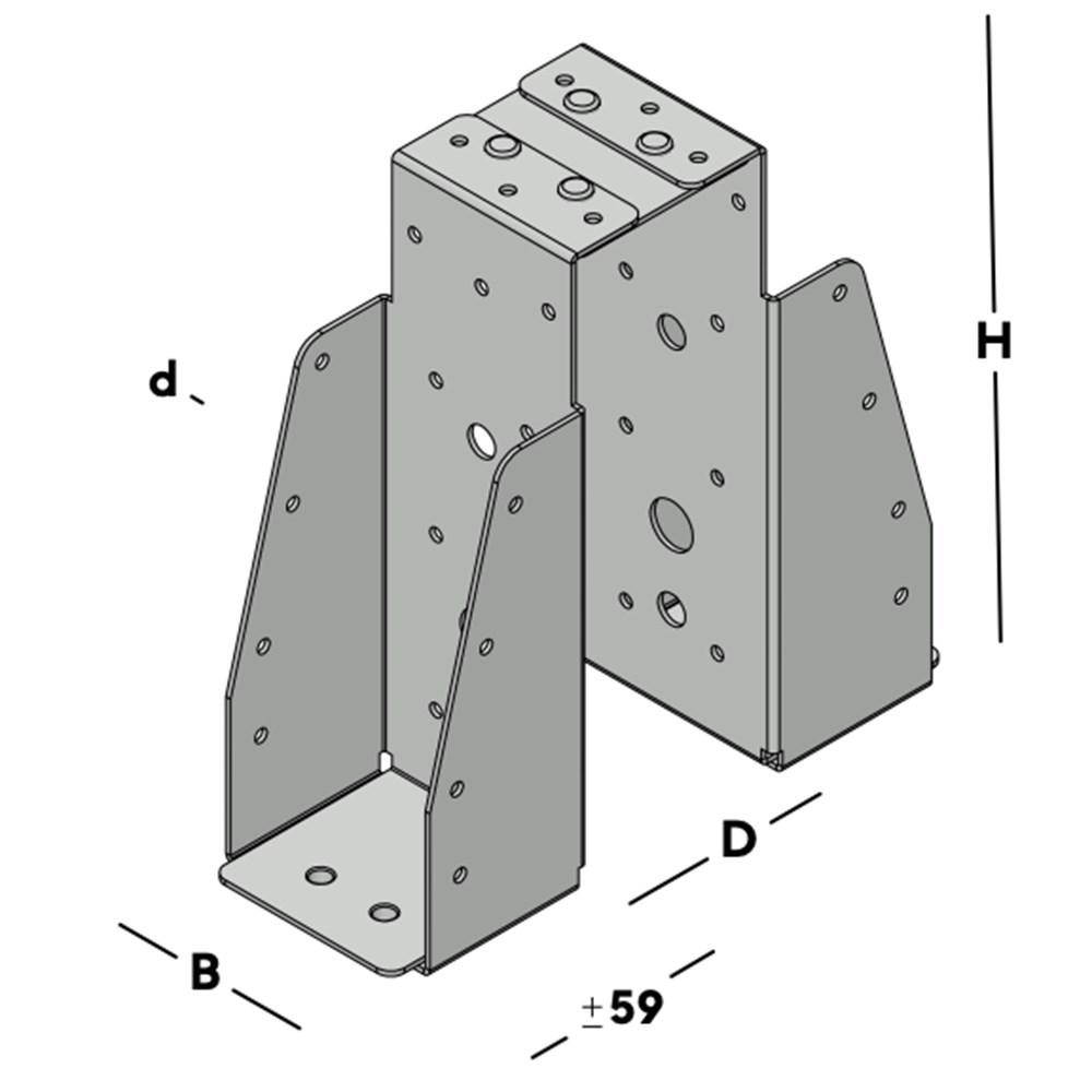 balkdrager gbs dubbel sv-4