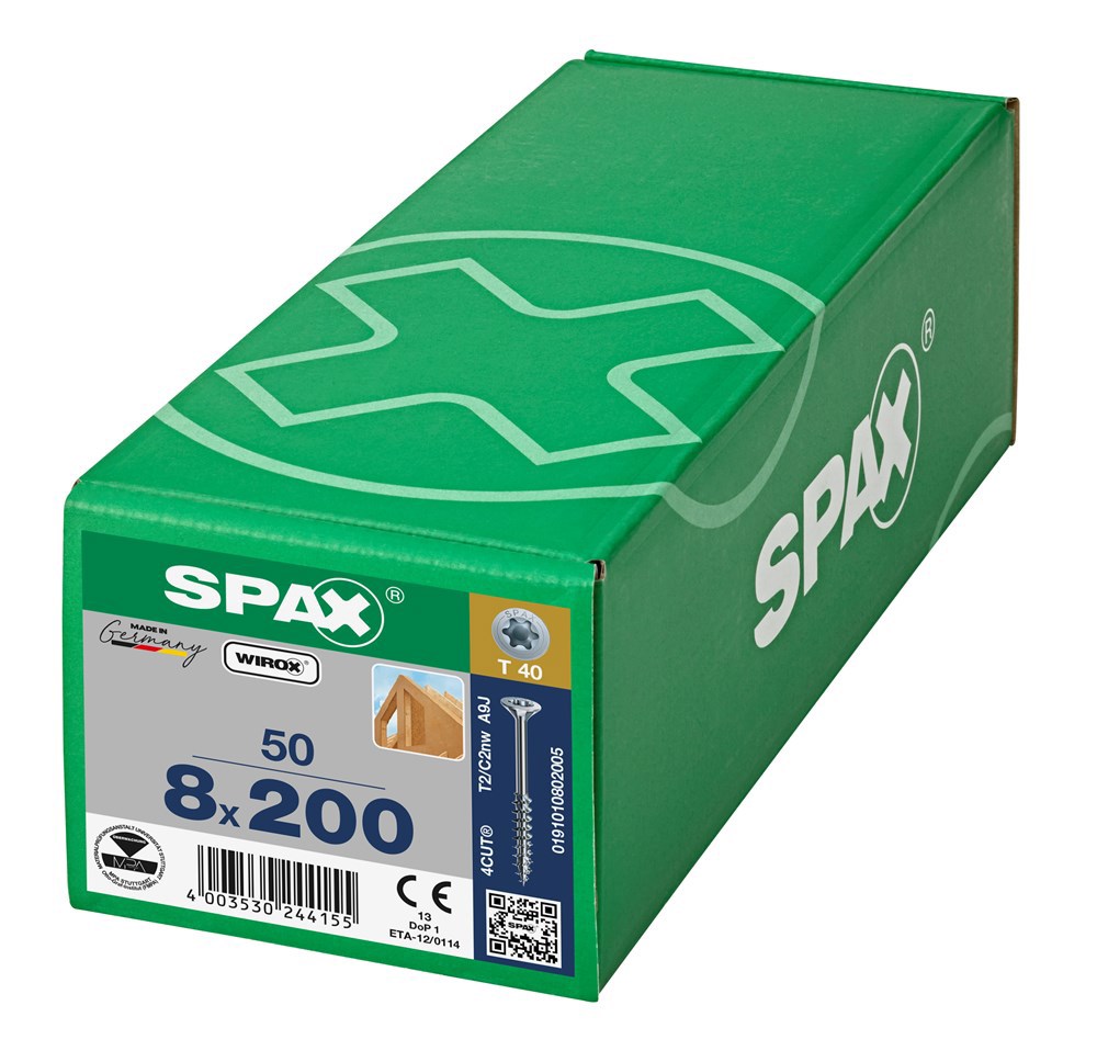 spaanplaatschroef wirox spax-6