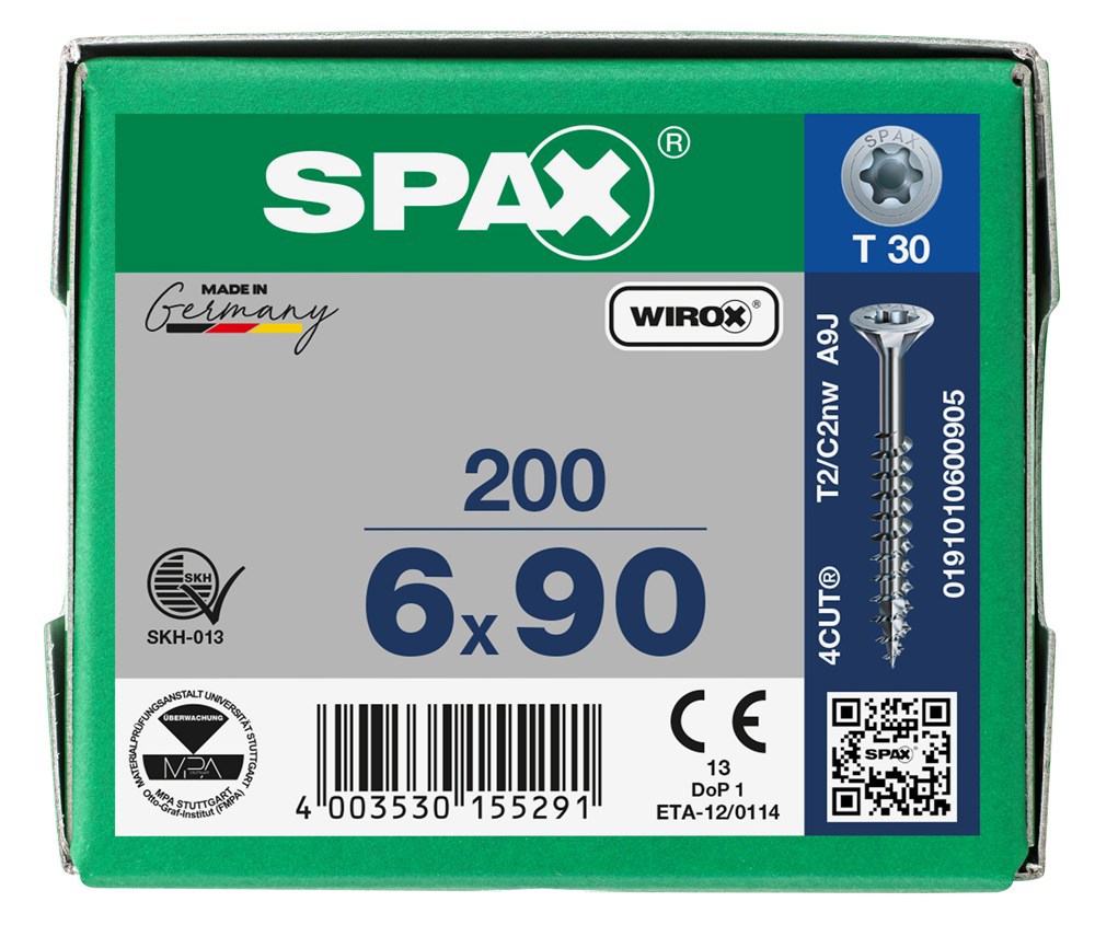 spaanplaatschroef wirox spax-7