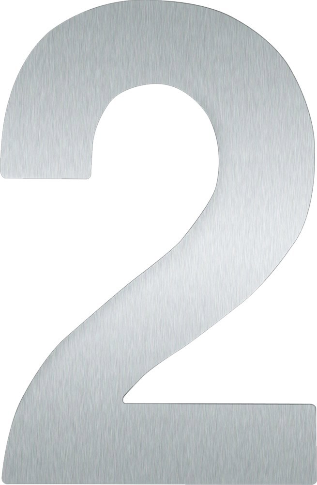 huisnummer rvs a2 oxloc