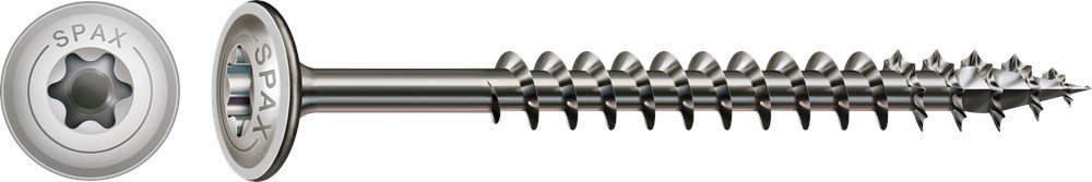 tellerkopschroef rvs a2 spax